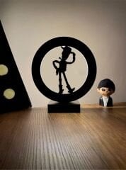 Oyuncak Hikayesi Woody Silüeti Led Masa Lambası Ahşap