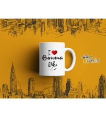 ''I Love Burnumun Diki'' Yazılı Kupa Bardak