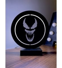 Venom Led Masa Lambası Ahşap